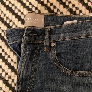 Everlane Cheeky Straight Jean - Faded Indigo